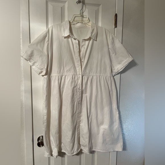 Dresses & Skirts - White jean dress